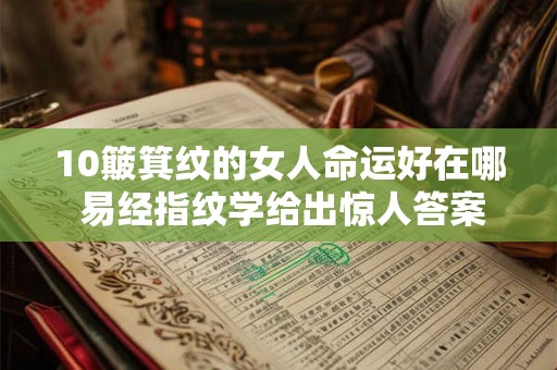 10簸箕纹的女人命运好在哪 易经指纹学给出惊人答案
