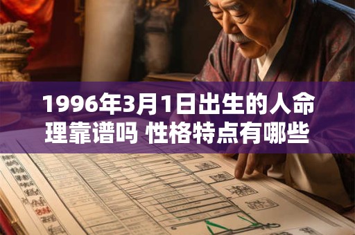 1996年3月1日出生的人命理靠谱吗 性格特点有哪些