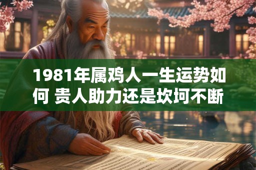 1981年属鸡人一生运势如何 贵人助力还是坎坷不断