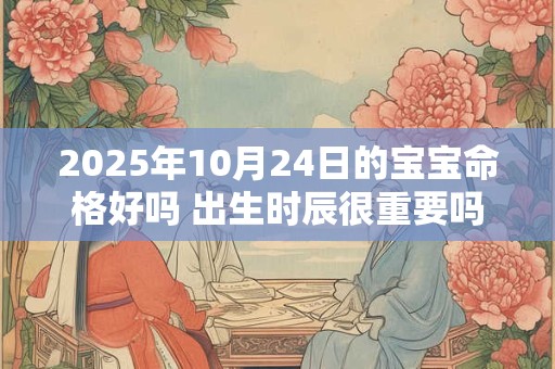 2025年10月24日的宝宝命格好吗 出生时辰很重要吗