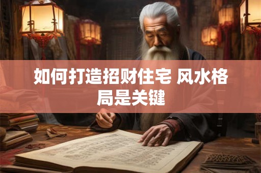如何打造招财住宅 风水格局是关键