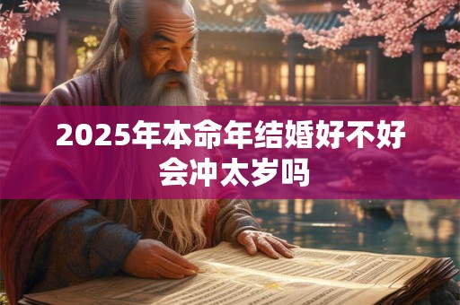 2025年本命年结婚好不好 会冲太岁吗