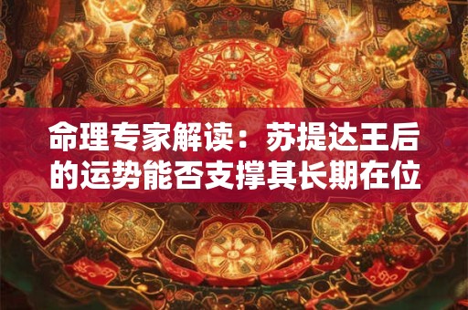 命理专家解读：苏提达王后的运势能否支撑其长期在位