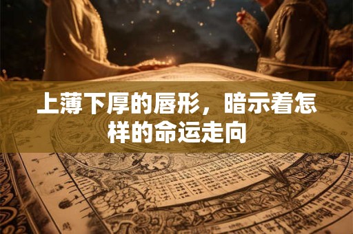 上薄下厚的唇形，暗示着怎样的命运走向