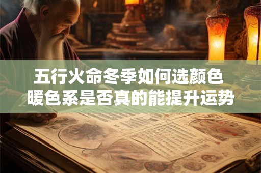 五行火命冬季如何选颜色 暖色系是否真的能提升运势