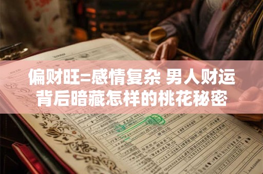 偏财旺=感情复杂 男人财运背后暗藏怎样的桃花秘密