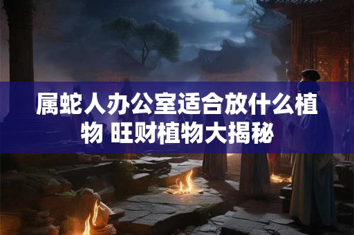 属蛇人办公室适合放什么植物 旺财植物大揭秘