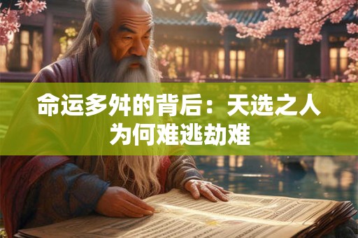 命运多舛的背后：天选之人为何难逃劫难