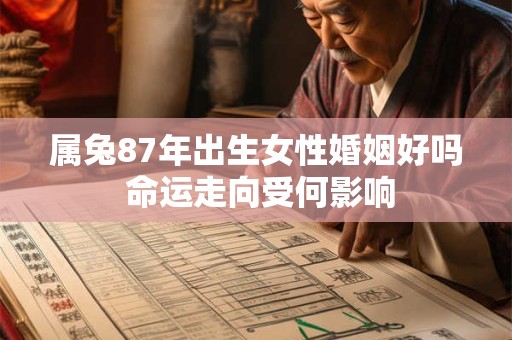 属兔87年出生女性婚姻好吗 命运走向受何影响