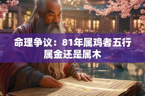 命理争议：81年属鸡者五行属金还是属木