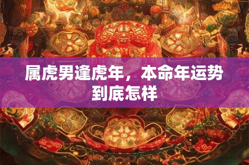 属虎男逢虎年，本命年运势到底怎样