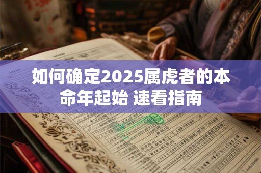 如何确定2025属虎者的本命年起始 速看指南