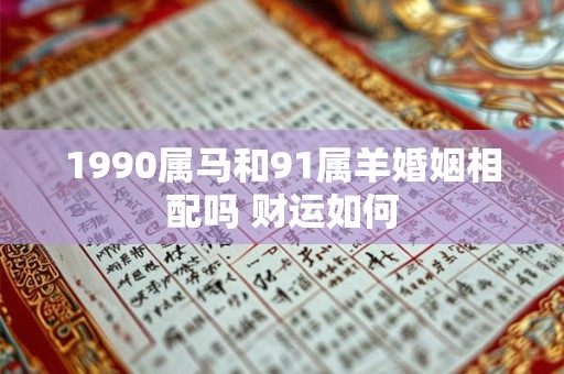 1990属马和91属羊婚姻相配吗 财运如何