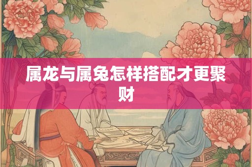 属龙与属兔怎样搭配才更聚财