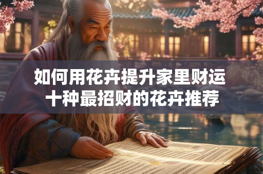 如何用花卉提升家里财运 十种最招财的花卉推荐