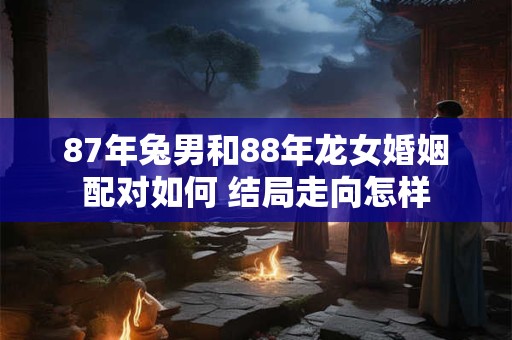 详细阅读:87年兔男和88年龙女婚姻配对如何 结局走向怎样 87年兔男和88年龙女婚姻配对如何 结局走向怎样