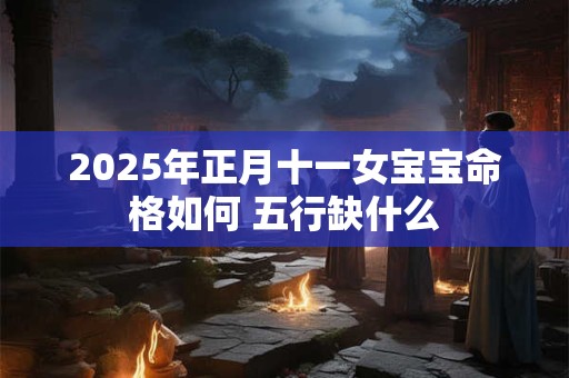 2025年正月十一女宝宝命格如何 五行缺什么