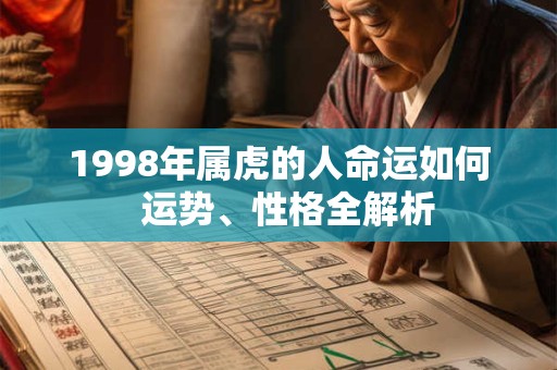 1998年属虎的人命运如何  运势、性格全解析