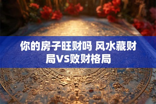你的房子旺财吗 风水藏财局VS败财格局