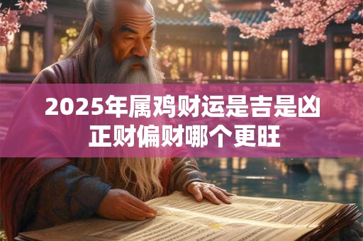 2025年属鸡财运是吉是凶 正财偏财哪个更旺