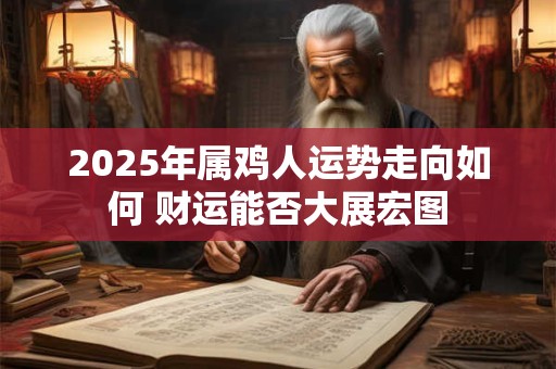 2025年属鸡人运势走向如何 财运能否大展宏图