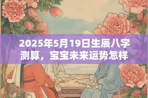 2025年5月19日生辰八字测算，宝宝未来运势怎样