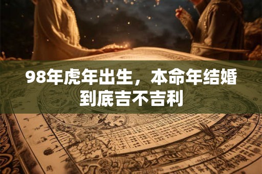 98年虎年出生，本命年结婚到底吉不吉利