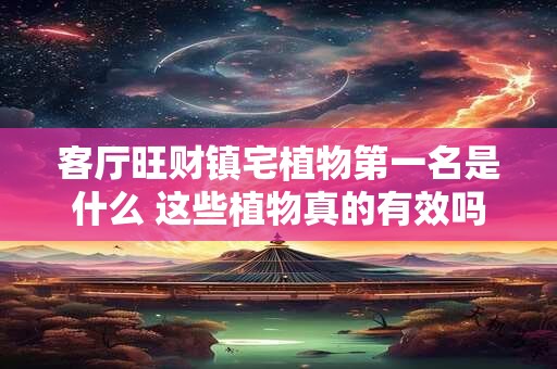客厅旺财镇宅植物第一名是什么 这些植物真的有效吗