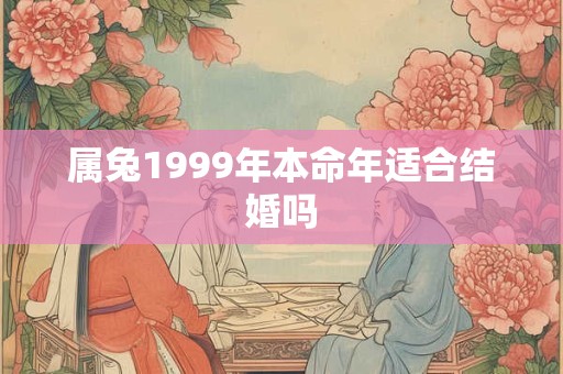 属兔1999年本命年适合结婚吗