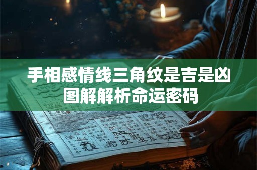 手相感情线三角纹是吉是凶 图解解析命运密码