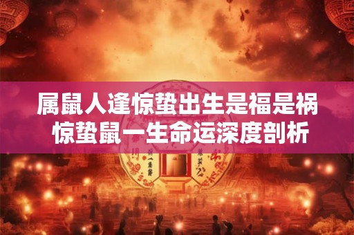 属鼠人逢惊蛰出生是福是祸 惊蛰鼠一生命运深度剖析
