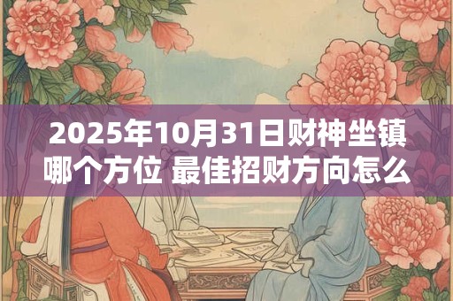 2025年10月31日财神坐镇哪个方位 最佳招财方向怎么找