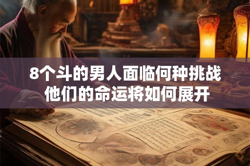 8个斗的男人面临何种挑战 他们的命运将如何展开