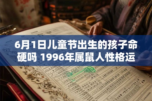 6月1日儿童节出生的孩子命硬吗 1996年属鼠人性格运势大揭秘