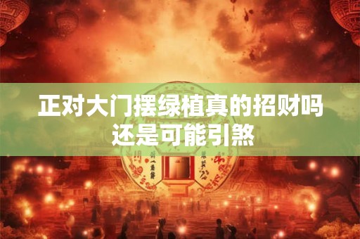 正对大门摆绿植真的招财吗 还是可能引煞