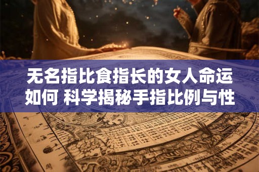 无名指比食指长的女人命运如何 科学揭秘手指比例与性格、运势关联