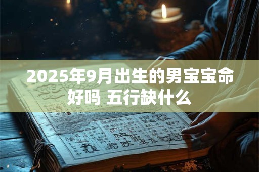 2025年9月出生的男宝宝命好吗 五行缺什么