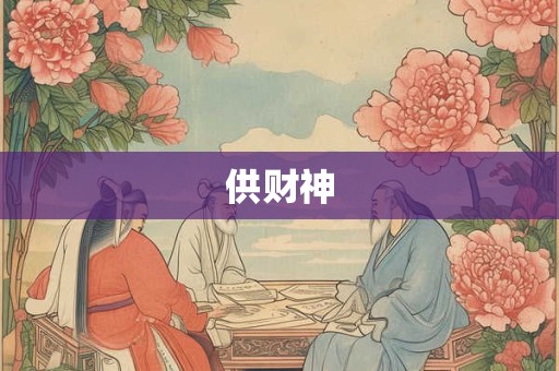 供财神