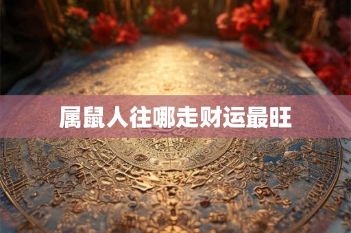 属鼠人往哪走财运最旺
