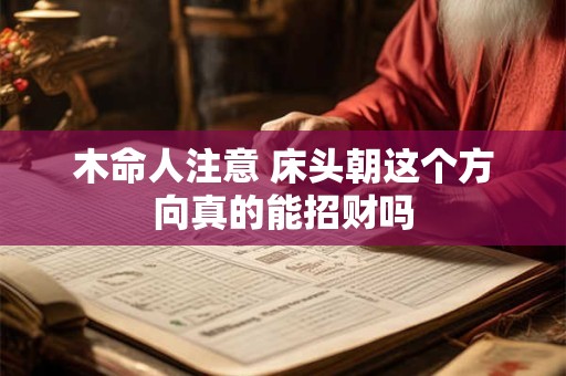 木命人注意 床头朝这个方向真的能招财吗