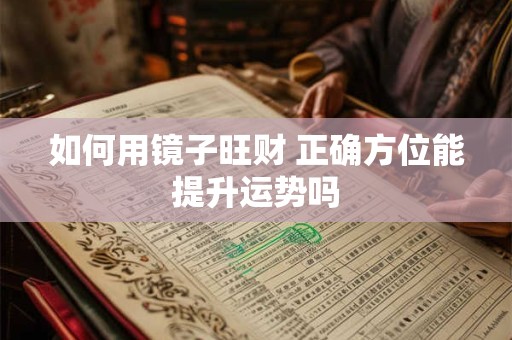 如何用镜子旺财 正确方位能提升运势吗