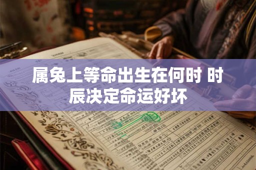 属兔上等命出生在何时 时辰决定命运好坏