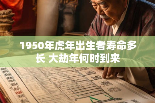 1950年虎年出生者寿命多长 大劫年何时到来