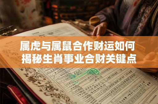 属虎与属鼠合作财运如何 揭秘生肖事业合财关键点