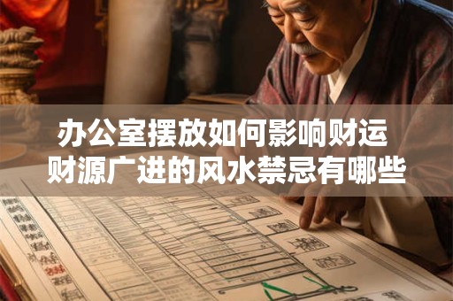 办公室摆放如何影响财运 财源广进的风水禁忌有哪些