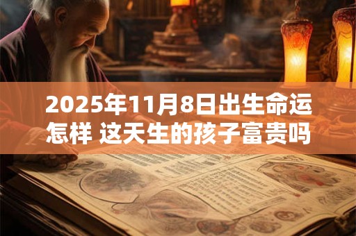 2025年11月8日出生命运怎样 这天生的孩子富贵吗