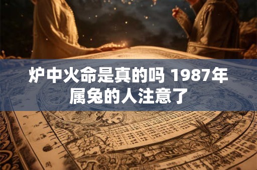 炉中火命是真的吗 1987年属兔的人注意了