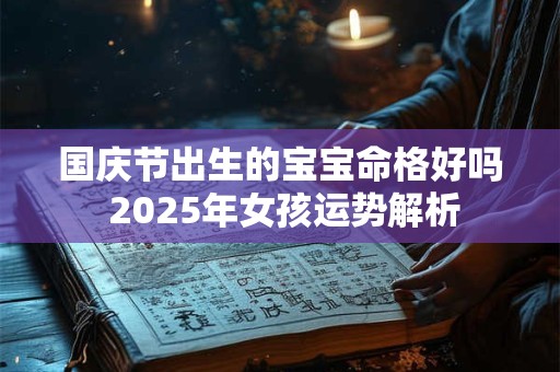 国庆节出生的宝宝命格好吗 2025年女孩运势解析