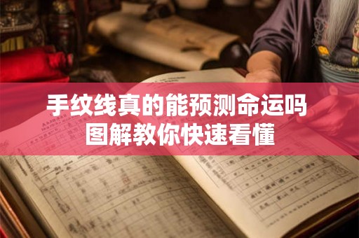 手纹线真的能预测命运吗 图解教你快速看懂