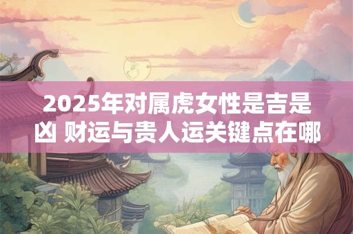 2025年对属虎女性是吉是凶 财运与贵人运关键点在哪